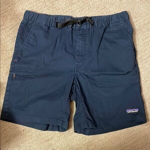 Patagonia Dark Blue Cotton Shorts